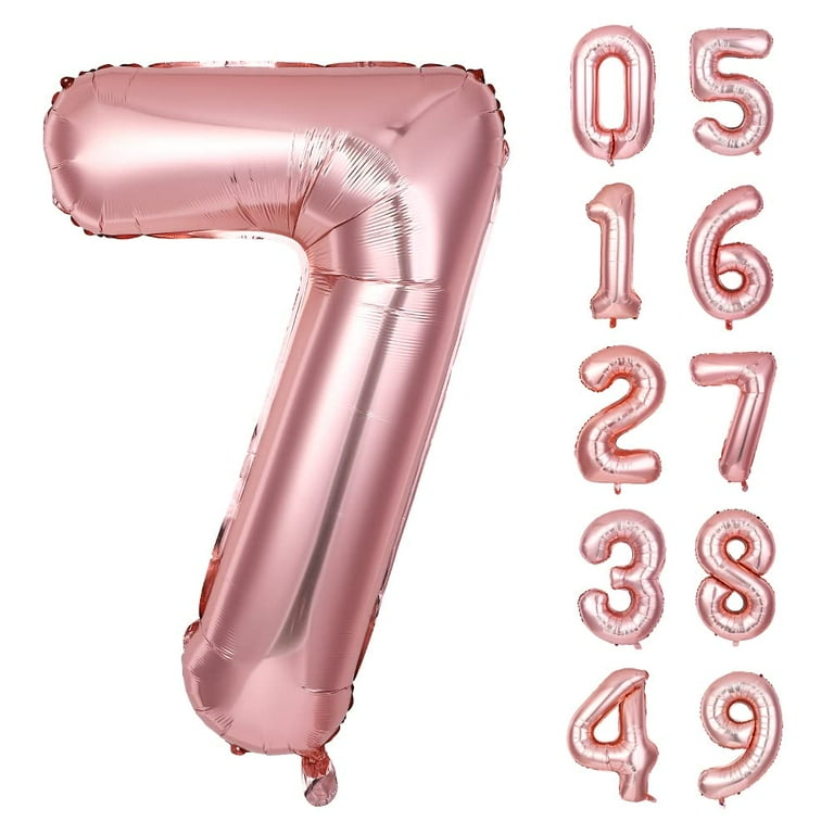 40 mylar on sale number balloons