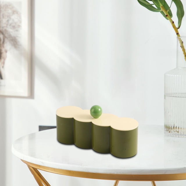 Recipiente de almacenaje de bastoncillos perfecl organizador de cosméticos Estilo C