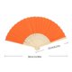 thumbnail image 3 of Pack of 6 Foldable Paper Hand Fans for Women with Bamboos Handle DIY Painting Wedding Dancing Party Cooling Accessories C, 3 of 4