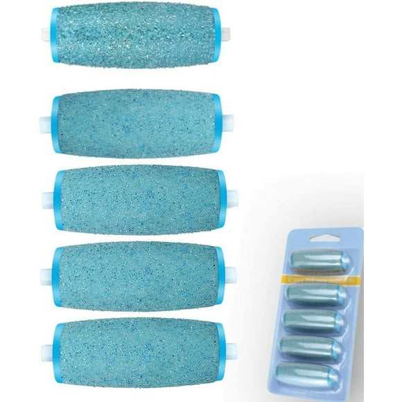 LAICAIW Electronic Foot File Replacements for Amope Pedi Perfect, Callus Remover Refills 1 Extra&4 Regular Contains Shell Powder\u2026