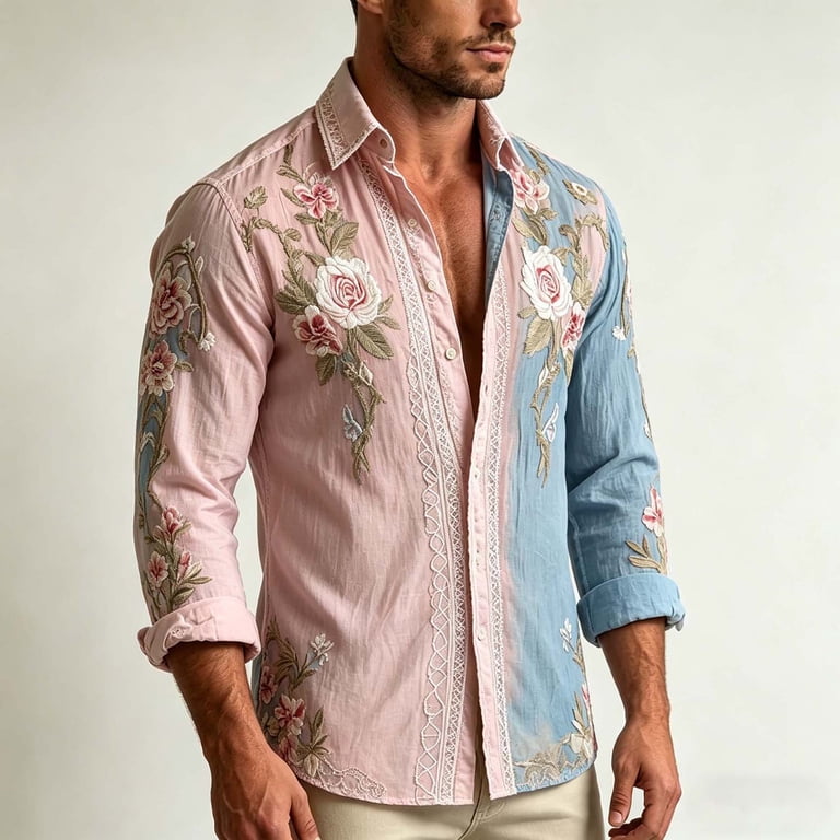 holiday dress shirts mens Festivity Red Shirt | Men's Christmas Shirt