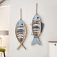 thumbnail image 5 of Decoración de Pared de Peces de Madera, Decoración de Peces Náuticos Antiguos, Decoración de Pared de Peces Tallada una Mano, para Tema de Playa Mediterránea B, 5 of 5