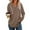 Khaki a1, variant on LWITHSZG Hoodies for Women Casual Loose V Neck Long Sleeve Henley Shirts Going Out Tops Fall Winter Fashion Drawstring Pullover Sweatshirts