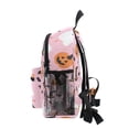 thumbnail image 4 of FORMRS School Backpack with Front Zippered Pocket 12" Student Travel Daypack, Pink Halloween Ghosts, 4 of 6