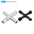 thumbnail image 3 of REGALWOVEN 4 Way Sillcock Key, 2 Pack Multi-Functional Universal Cross Water Key, 3 of 6