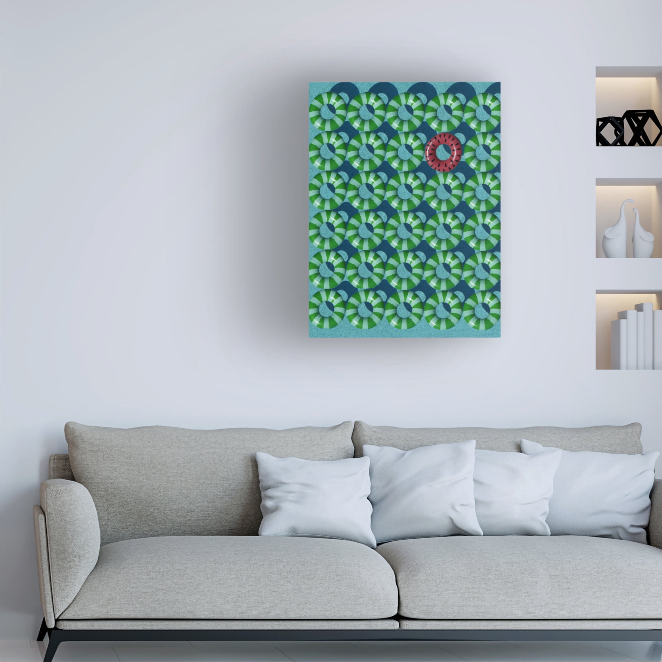 Trademark Fine Art Marcus Cederberg  Stand out in the crowd Canvas Wall Art