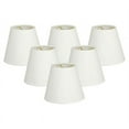 thumbnail image 2 of Royal Designs, Inc. Hardback Empire Chandelier Basic Shade CS-920-6LNW-6, Linen White, 4 x 6 x 5.5, Pack of 6, 2 of 5