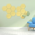thumbnail image 5 of Home Decor, Removable Self-Adhesive Acrylic Hexagon Wall Stickers For Diy Aesthetic Projects, 12Pcs, 5 of 8