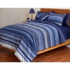 Blue Striped Comforter Set