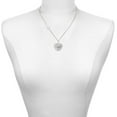 thumbnail image 2 of Delight Jewelry Silver-tone Big Sister Rock on AB Crystal Heart - Silvertone Class of 2026 Delicate Bar Necklace, 18.75", 2 of 4