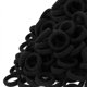 thumbnail image 1 of 100 gomas elásticas para el pelo de bebé, pequeñas para niñas (negro), 1 of 3