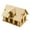 Style F, variant on Miniature House Model 3D Landscape Building Unpainted Wooden Finished for Desktop Display Hobbyist Collection