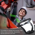 thumbnail image 6 of Uxcell Full Safety Face Shields, Anti Fogging Full Safety Face Protection Face Shields White, 6 of 7