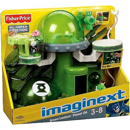 Fisher-Price Imaginext DC Super Friends Green Lantern Planet OA