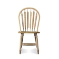 thumbnail image 4 of International Concepts Unfinished Solid Wood Dining Chair, Fully Assembled Hardwood Kitchen Seating, 4 of 8