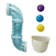 thumbnail image 4 of Kit de tablero sensorial para niños con piezas de actividades, tubos de aprendizaje, artículos educativos divertidos azul 43cm, 4 of 8