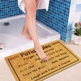 thumbnail image 4 of Interesting Front Door Welcome Carpet Outdoor Farmhouse Front Door Decorative Carpet Interesting English Sentence Carpet Water Absorbent And Wear Front Door MAT, 4 of 6