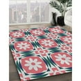thumbnail image 2 of Ahgly Company Indoor Square Patterned Chestnut Brown Novelty Area Rugs, 8' Square, 2 of 6