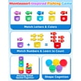 thumbnail image 3 of Juego de pesca con gagules Montessori, con vasos apilables, de 1 a 3 años, 3 of 6