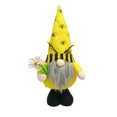 thumbnail image 1 of Bee Festival Lighting Sombrero puntiagudo Sin rostro Enano Viejo Muñeca Muñeca Decoración Diseño Escena Ambiente Decoración Wmkox8yii HKAHFKAH1041, 1 of 1