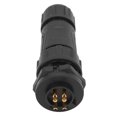 thumbnail image 3 of 4 Pin Waterproof Connector, Electrical Connector Outdoor Electrical Box  For Home For Worker For Outdoor, 3 of 8