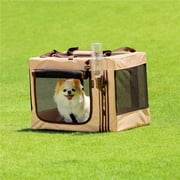 Richell Foldable Travel 3-Way Pet Crate, Small
