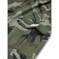 thumbnail image 5 of Men's Camo Jogger Pants Military Army Combat Cargo Pants Leg-Bound Tapered Casual Camouflage Tactical Pants, 5 of 5