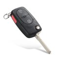 thumbnail image 3 of KEYYOU 3 Button Remote Key Fob Case Shell & Blade for Audi A2 A3 A4 A6 A8 TT CR2032 Fob Blank Case Free Shipping, 3 of 7