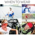thumbnail image 3 of Motique Accessories 22 Inch Cotton Paisley Bandana, 3 of 6