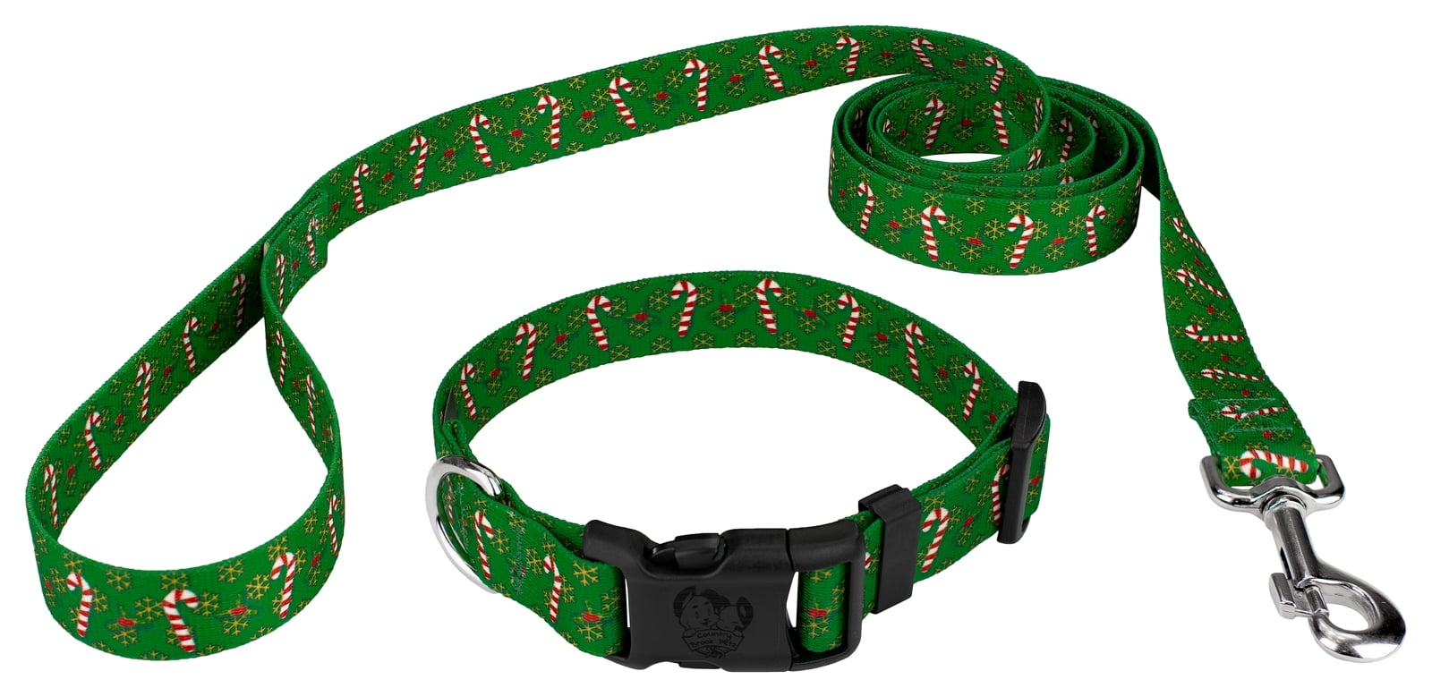 candy cane dog collar