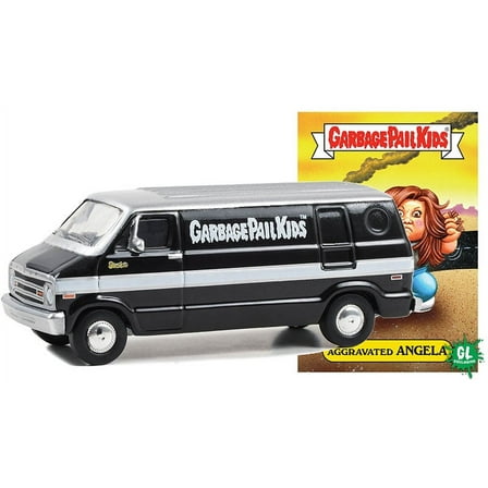 Greenlight Collectibles Garbage Pail Kids Series 5 - 1977 Dodge B-100 Van (Aggravated Angela)