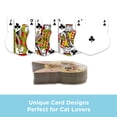 thumbnail image 3 of Baraja de cartas GAMAGO con forma de gatito para amantes de los gatos, 3 of 7