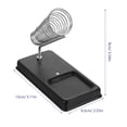 thumbnail image 2 of FRCOLOR 5pcs Universal Soldering Iron Frame Metal Square Soldering Iron Bracket Stand Holder, 2 of 8