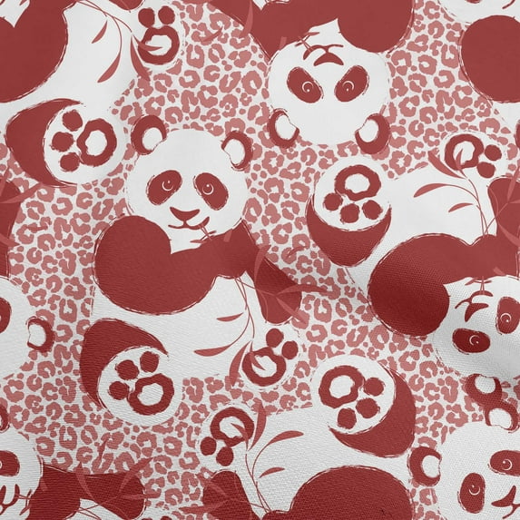 oneOone Cotton Poplin Twill Red Fabric Kids Fabric For Sewing Printed Craft Fabric By The Yard 56 Inch Wide