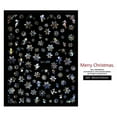 thumbnail image 4 of 3x Navideñas para Decoración de Uñas Calcomanías Autoadhesivas Diseños 3D Láminas para Uñas de Bricolaje - DH-190 Plata 3 piezas, 4 of 8