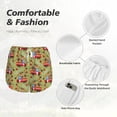 thumbnail image 4 of Bixox Women's Cartoon Fire Truck pattern 2 in 1 Running Shorts - Lightweight Athletic Workout Gym Yoga Shorts Liner with Pockets - Medium, 4 of 7