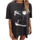 thumbnail image 1 of Tops Para Mujer Elegante Blusa Casual Camisas Para Hombre Moda Para Mujer Impresión Suelta Top de Manga Corta Jersey Odeerbi ODB168912, 1 of 7