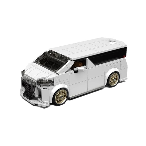 chanbrick Business MPV Alphard Car Building Set Compatible with Lego Cars for Adults Boys Girls 409 Pcs