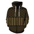 thumbnail image 1 of Sudadera con capucha y cremallera con estampado abstracto para hombre, estilo hip hop, unisex, con estampado 3D, divertida, para adolescentes, primavera 2024, gran oferta para mujer, 1 of 6
