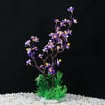 thumbnail image 6 of Unique Bargains 1pcs Fish Tank Aquarium Decorations Plants 12.80" Plants for Aquarium Decor Purple, 6 of 6
