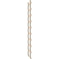 thumbnail image 5 of Ekena Millwork 47"H x 1/4"T Pandora Adjustable Wood Decorative Slat Wall Panel Kit, Red Oak (contains 16 Slats + 1 Straight Edge Starter Slat), 5 of 16