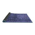 thumbnail image 2 of Ahgly Company Indoor Rectangle Medallion Blue Traditional Area Rugs, 2' x 4', 2 of 4