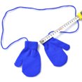thumbnail image 5 of FNGZ 1Pair Gloves, Blue Gloves Mittens, Children Winter Warm Solid Knitted Cute With String Gloves, 5 of 9