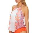thumbnail image 3 of Coco Reef Womens Fiesta Flora Aura Crop Underwire Tankini Top Style-U23219, 3 of 3