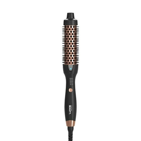 Cortex Beauty CB-STYBRSH-D-BLKRG 1.5 Ionic Temperature Control Styling Brush – Black/Rose Gold