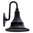 thumbnail image 3 of Kichler Hampshire 15 1/4" High Climates Black Outdoor Wall Light, 3 of 4