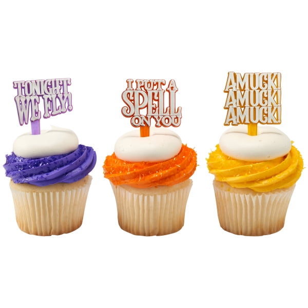 24 Disney Decopics Hocus Pocus Cupcake Picks Toppers