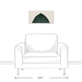 thumbnail image 3 of Creative Products Split Fall Leaf On Linen Top 2 10x20 Canvas Wall Art, 3 of 5