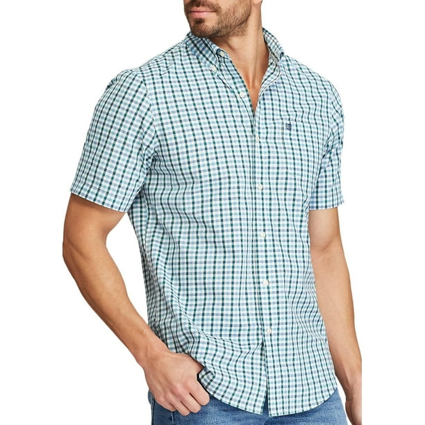chaps mens button down shirts
