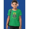 thumbnail image 2 of Square Robot T-Shirt Juniors -Image by Shutterstock,  x-Small, 2 of 4